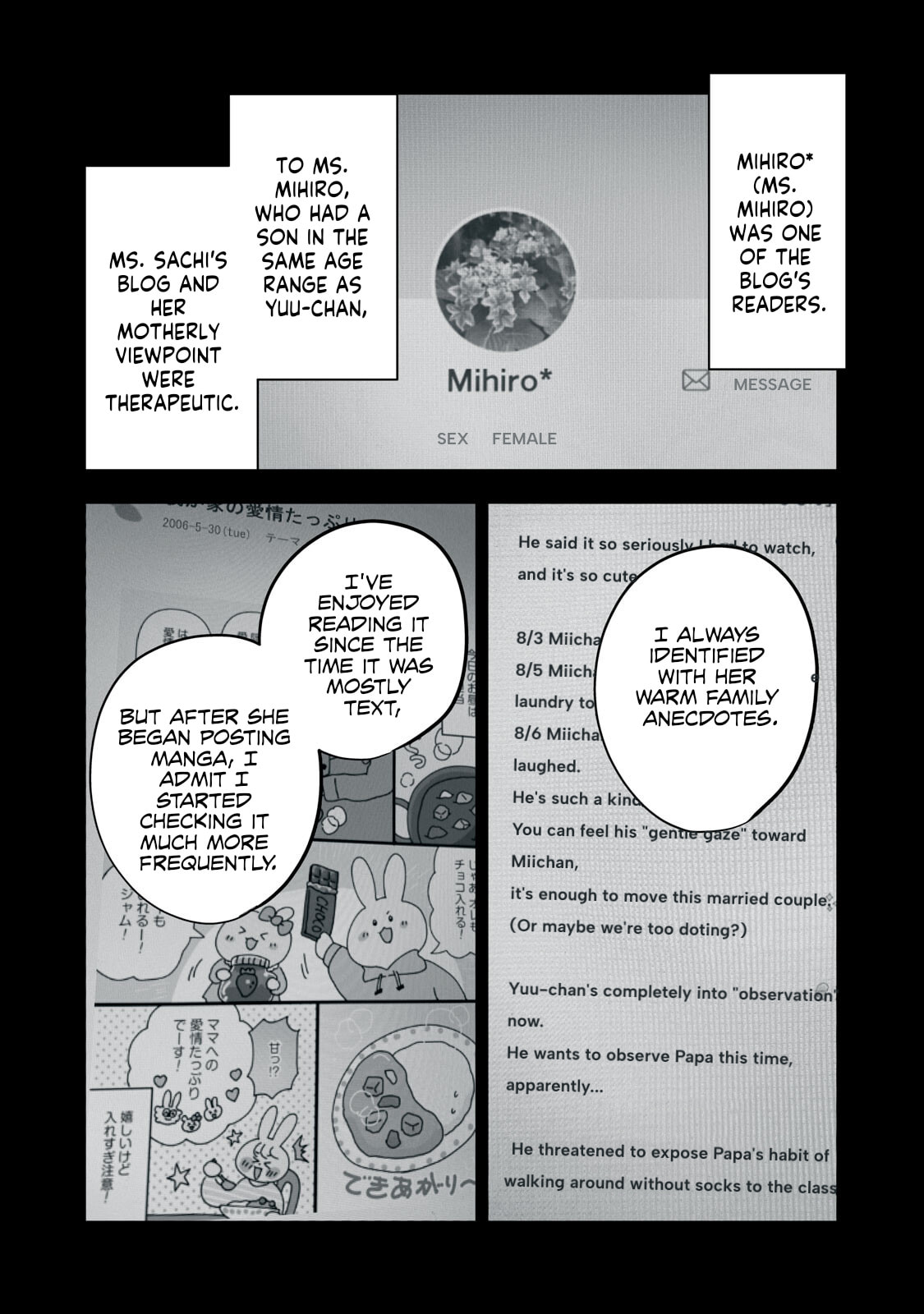Q: Kono Manga ni Mioboe ga Aru Kata wa Oshirase Kudasai Chapter 5 page 8 - 
