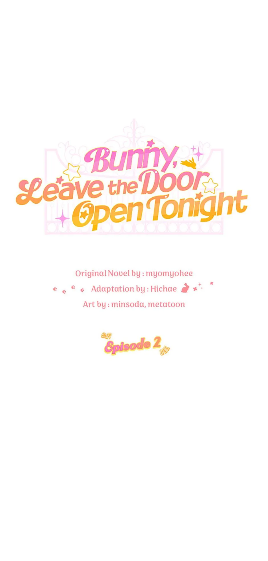 Rabbit, Please Keep the Door Open Tonight Chapter 2 page 33 - 