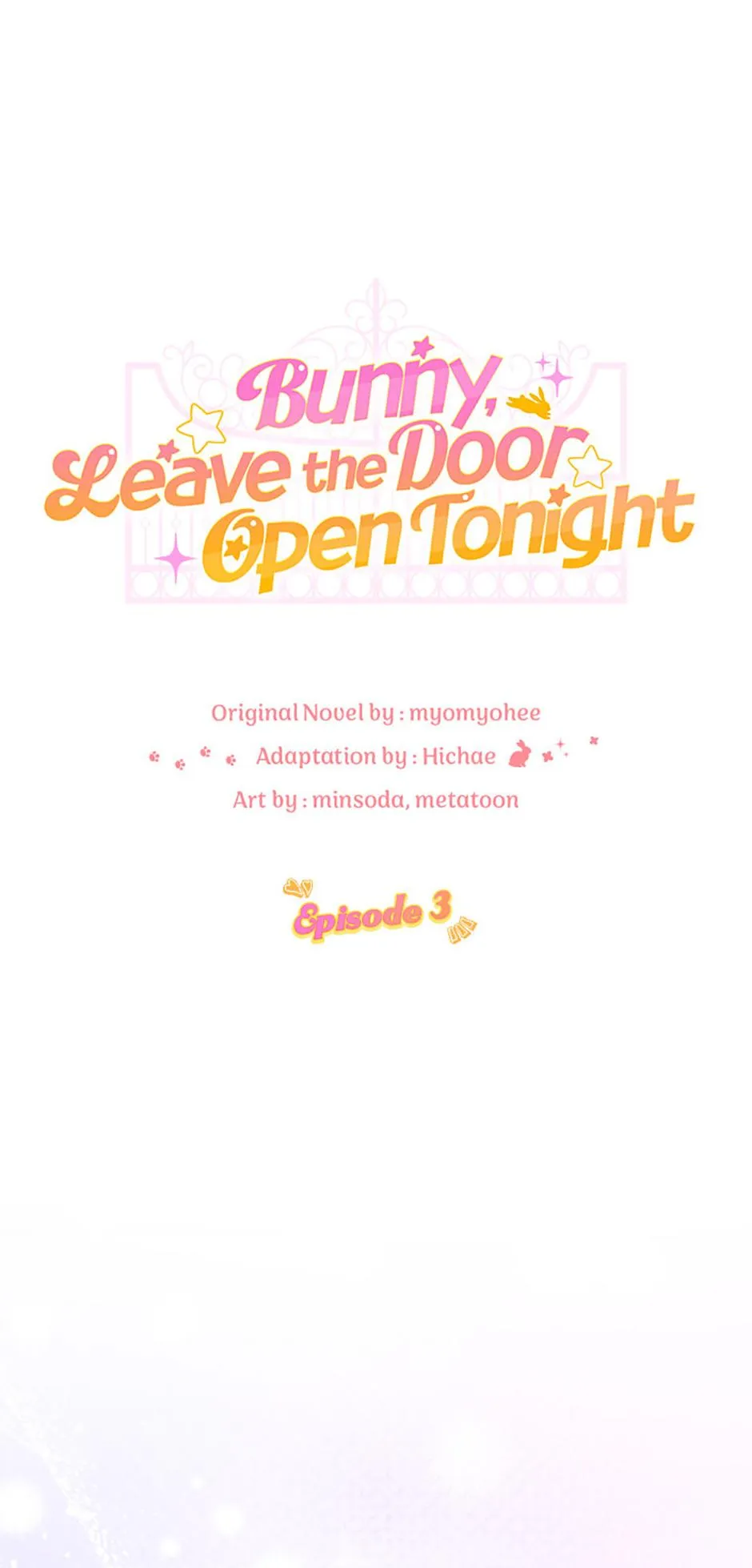 Rabbit, Please Keep the Door Open Tonight Chapter 3 page 33 - 
