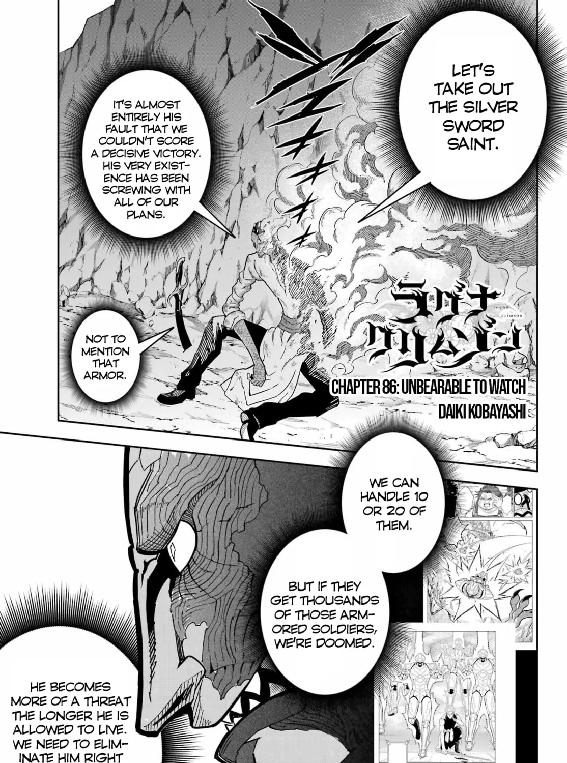 Ragna Crimson Chapter 86 page 1 - 