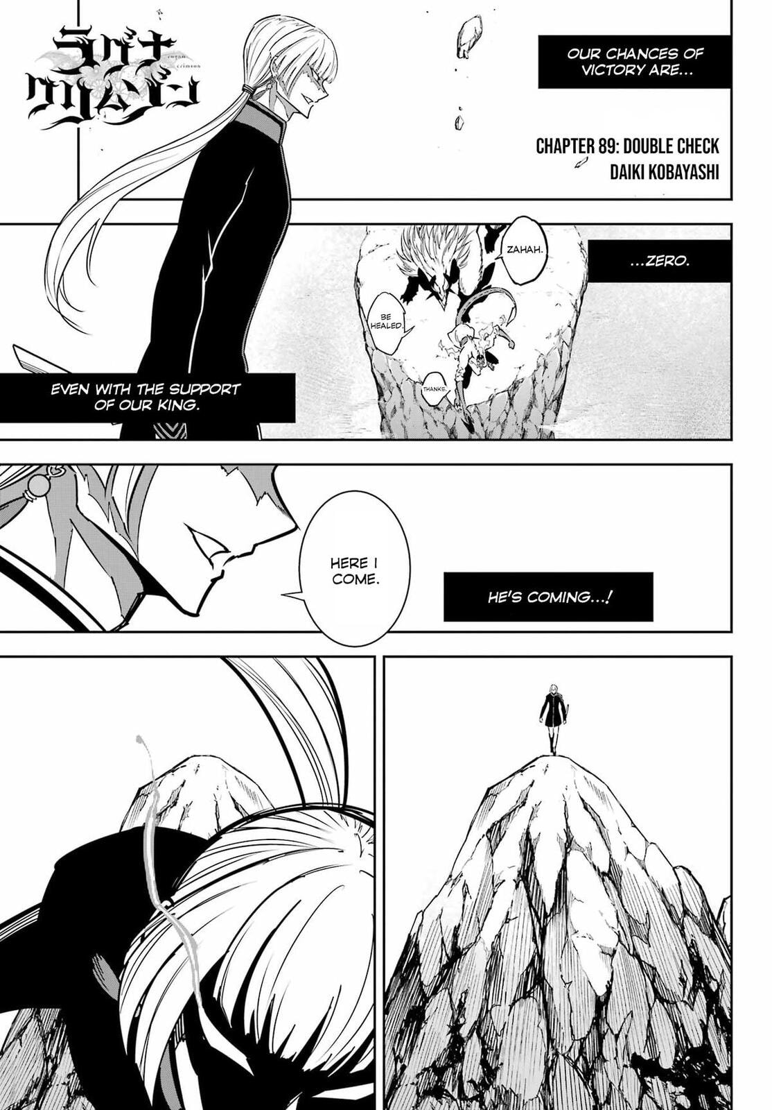 Ragna Crimson Chapter 89 page 1 - 