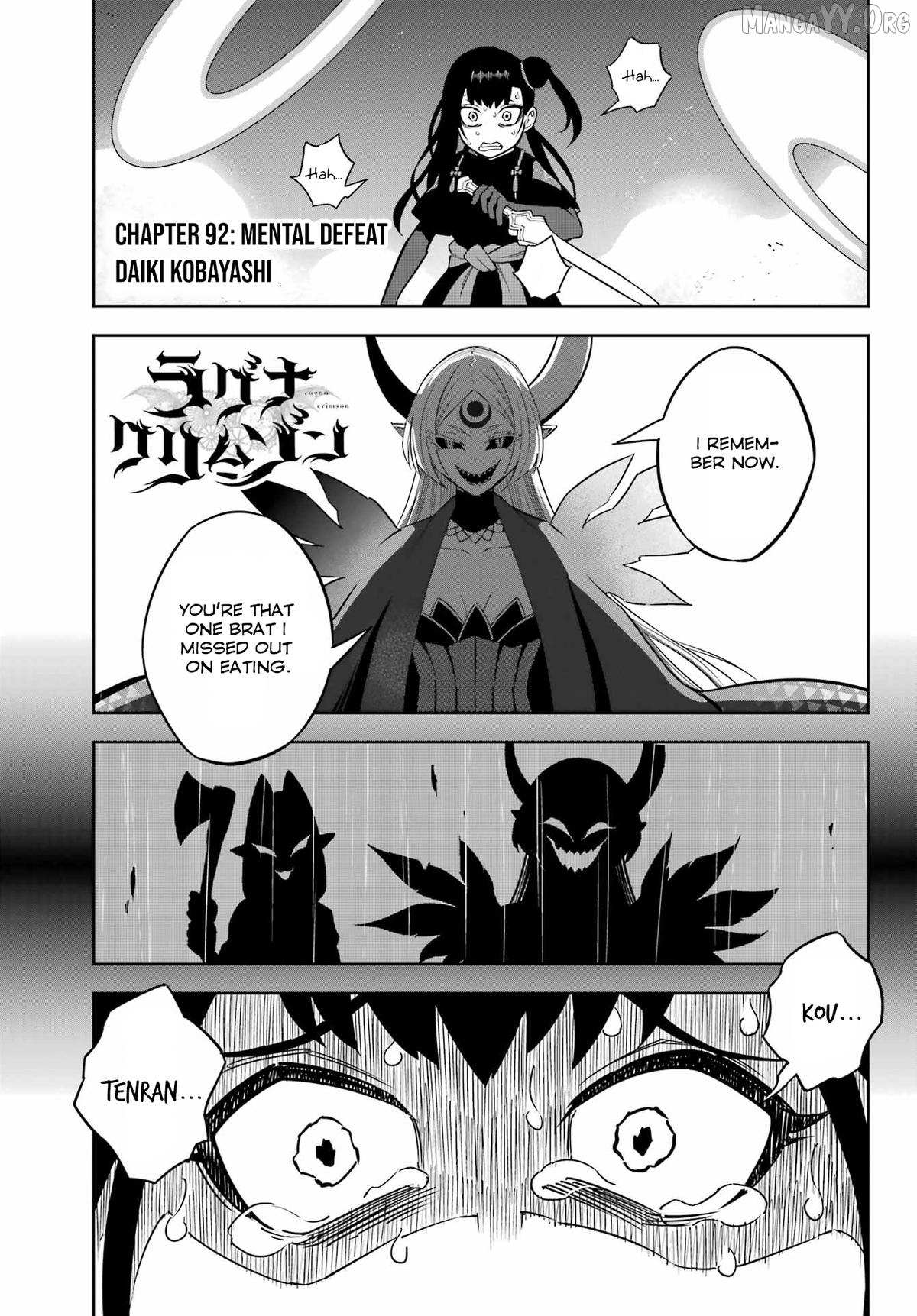 Ragna Crimson Chapter 92 page 1 - 