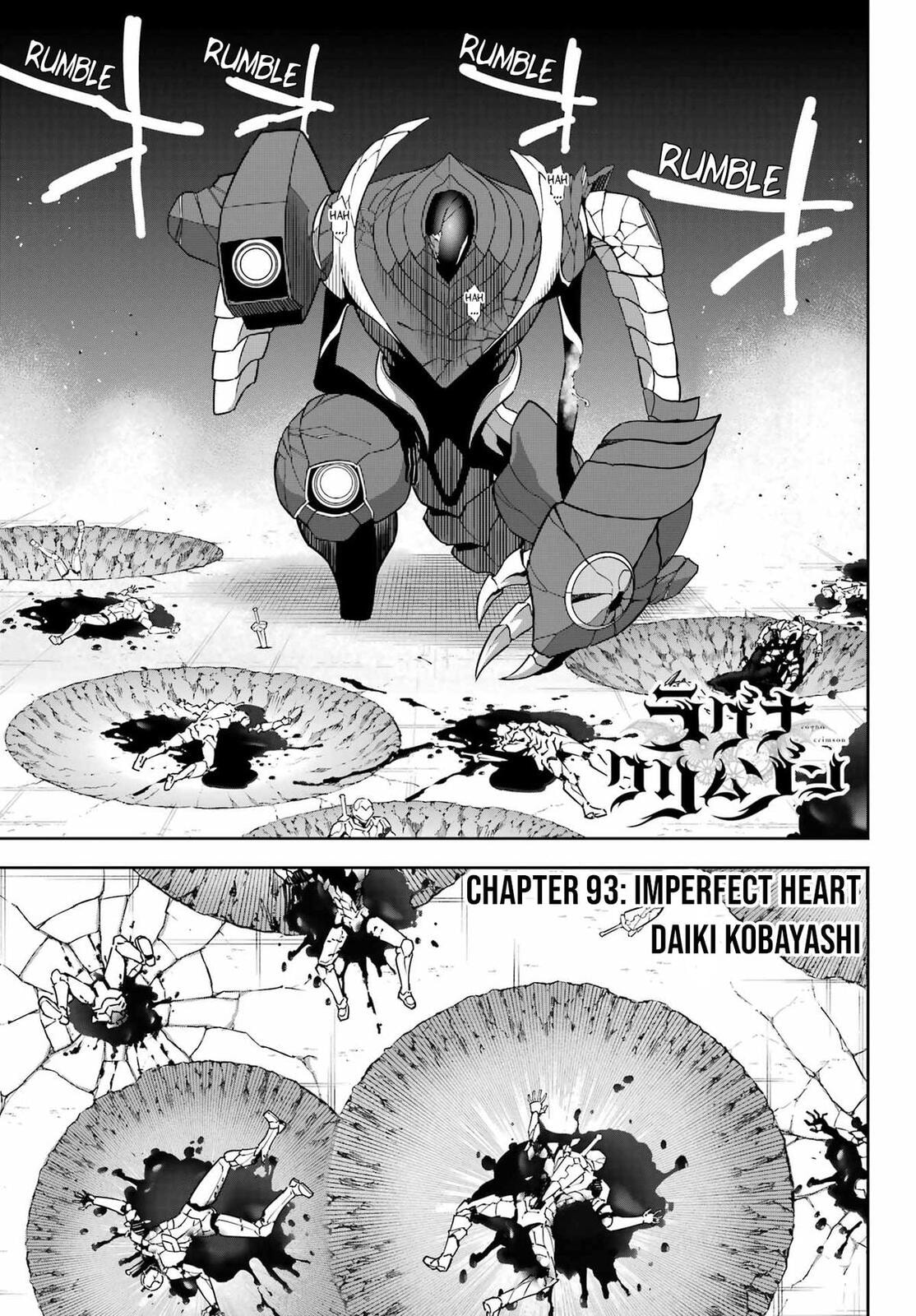 Ragna Crimson Chapter 93 page 1 - 
