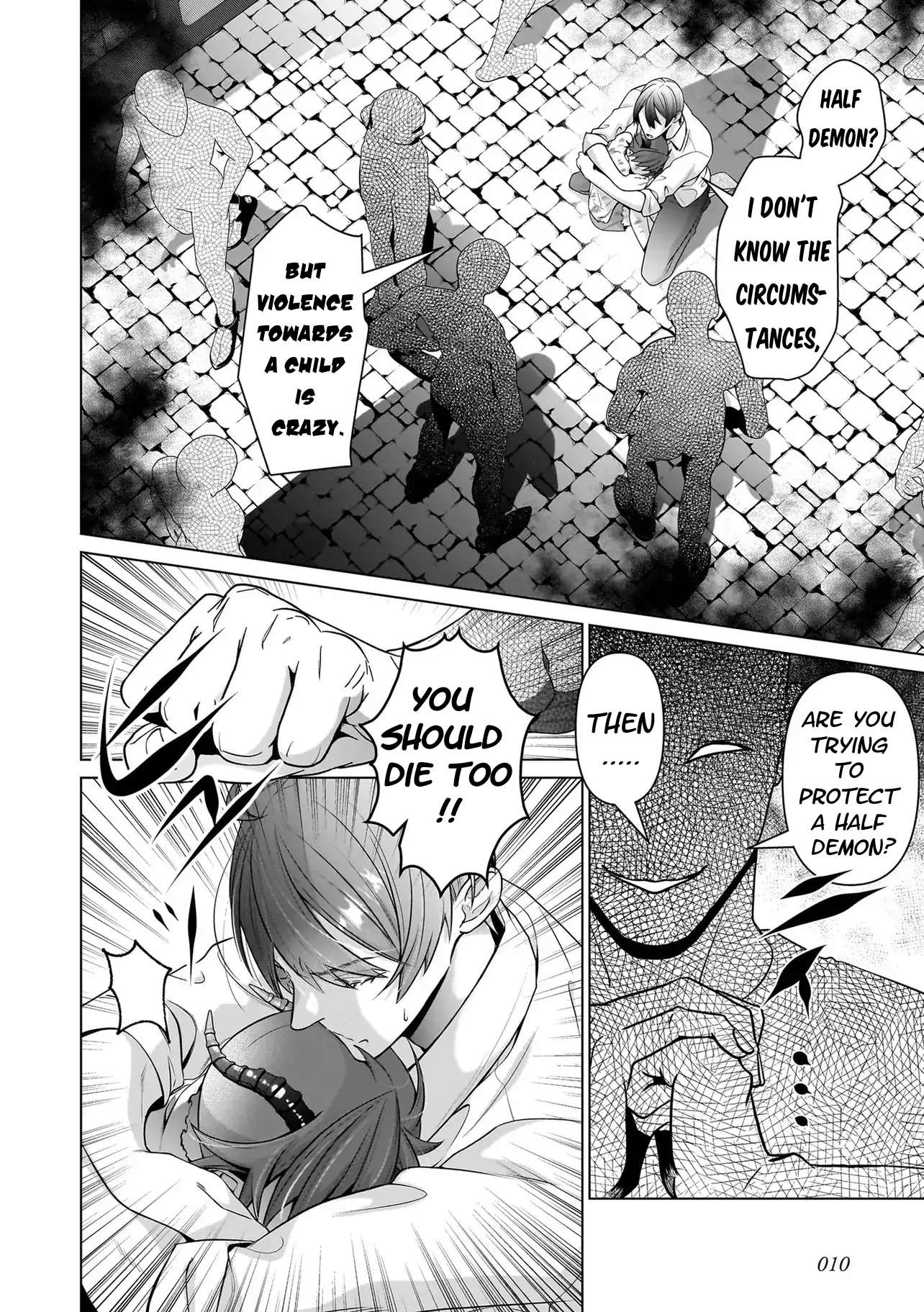 Raising a half-demon child in another world turns him into a yandere Chapter 1 page 11 - 