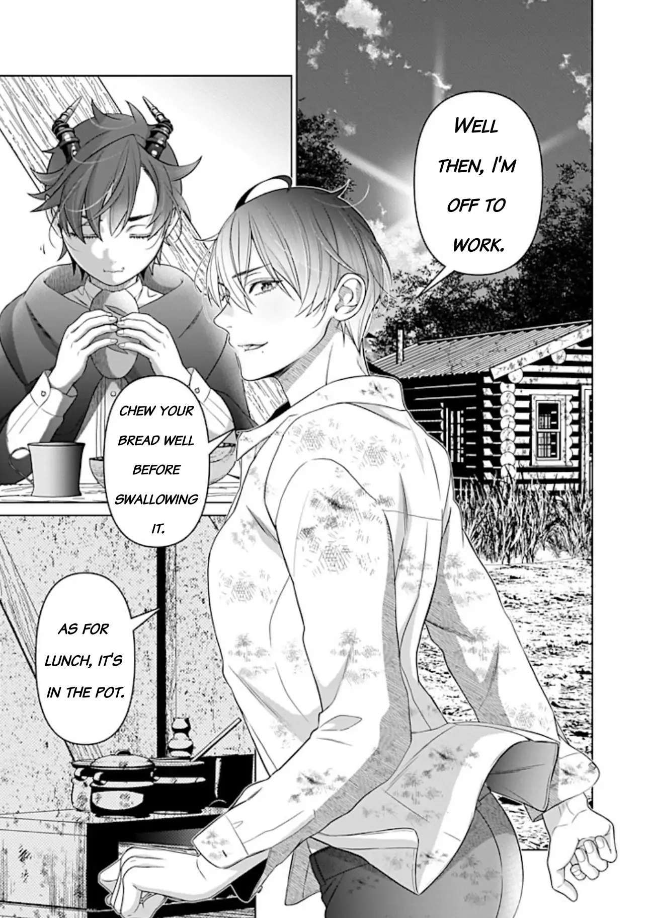 Raising a half-demon child in another world turns him into a yandere Chapter 2 page 2 - 