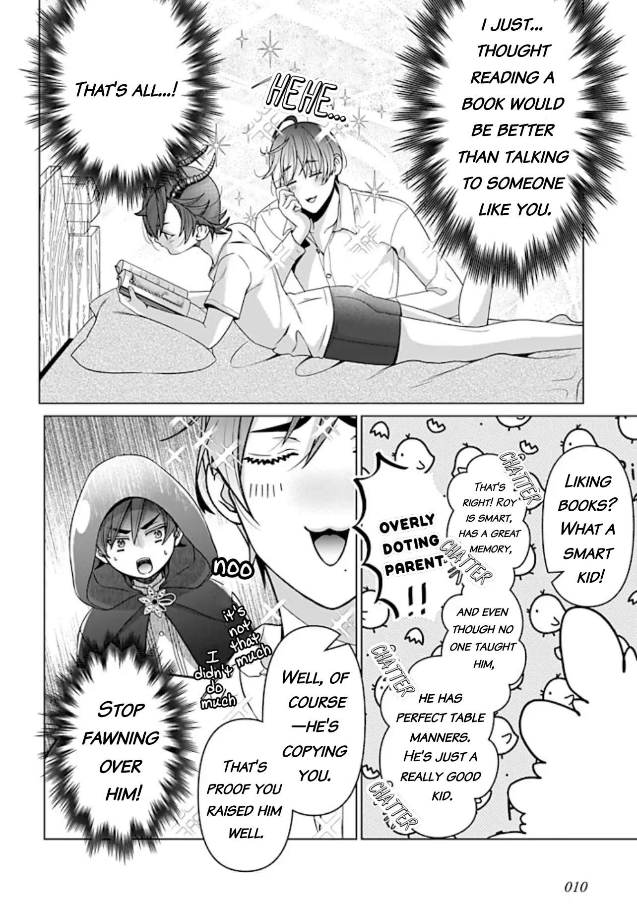 Raising a half-demon child in another world turns him into a yandere Chapter 2 page 11 - 
