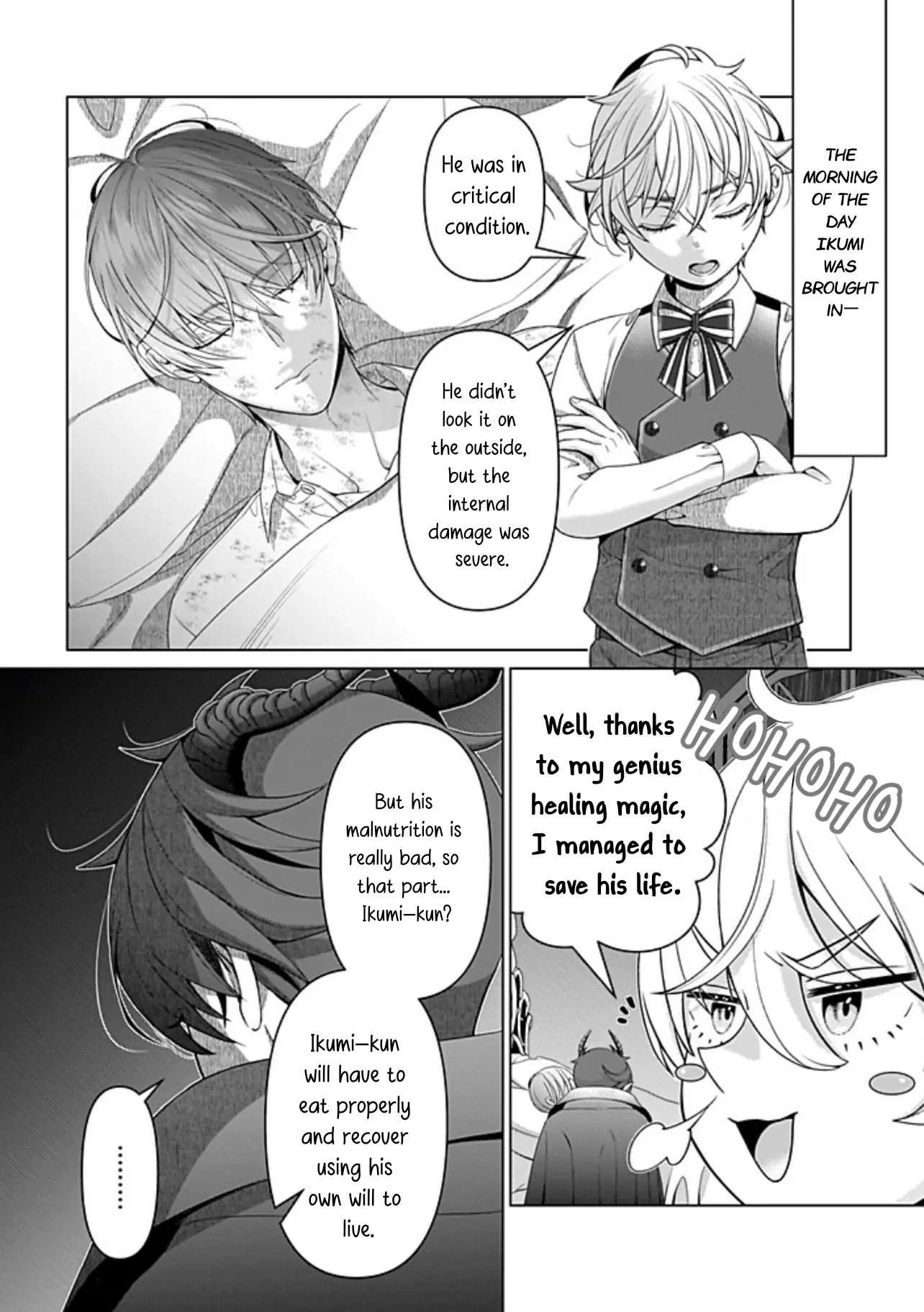 Raising a half-demon child in another world turns him into a yandere Chapter 4 page 2 - 