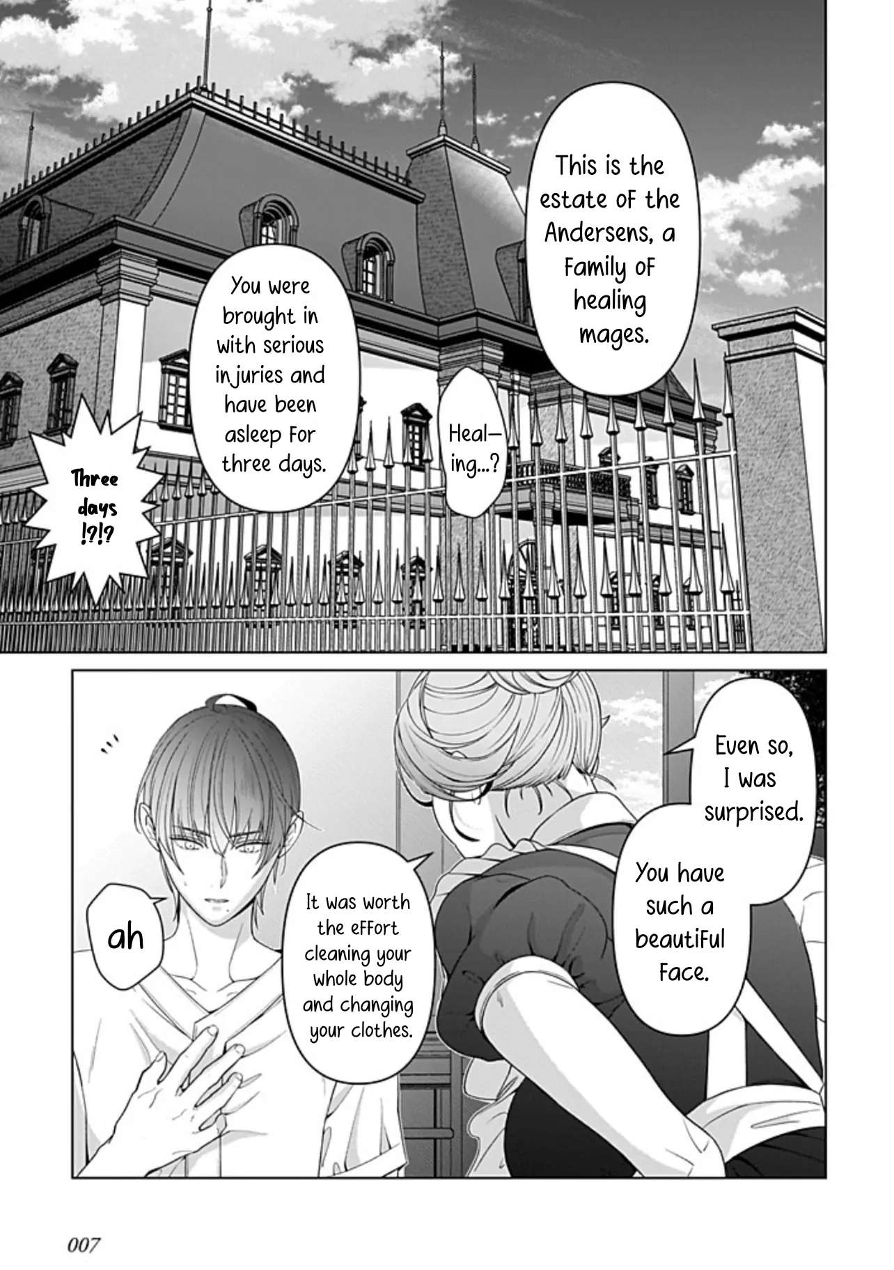 Raising a half-demon child in another world turns him into a yandere Chapter 4 page 8 - 