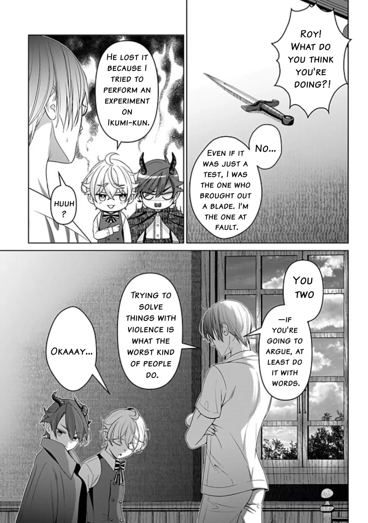 Raising a half-demon child in another world turns him into a yandere Chapter 5.2 page 12 - 
