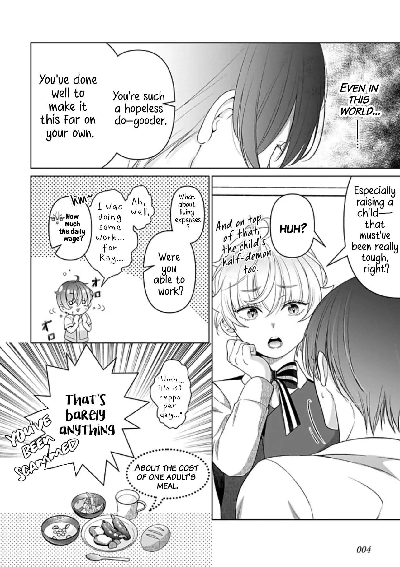 Raising a half-demon child in another world turns him into a yandere Chapter 5 page 5 - 