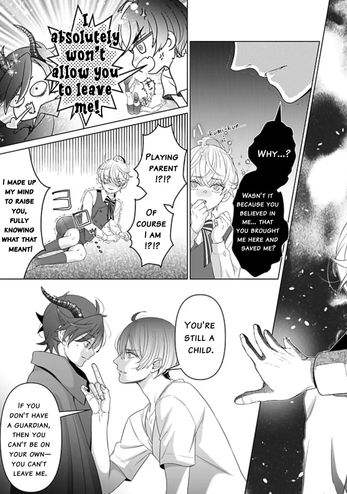 Raising a half-demon child in another world turns him into a yandere Chapter 6 page 6 - 