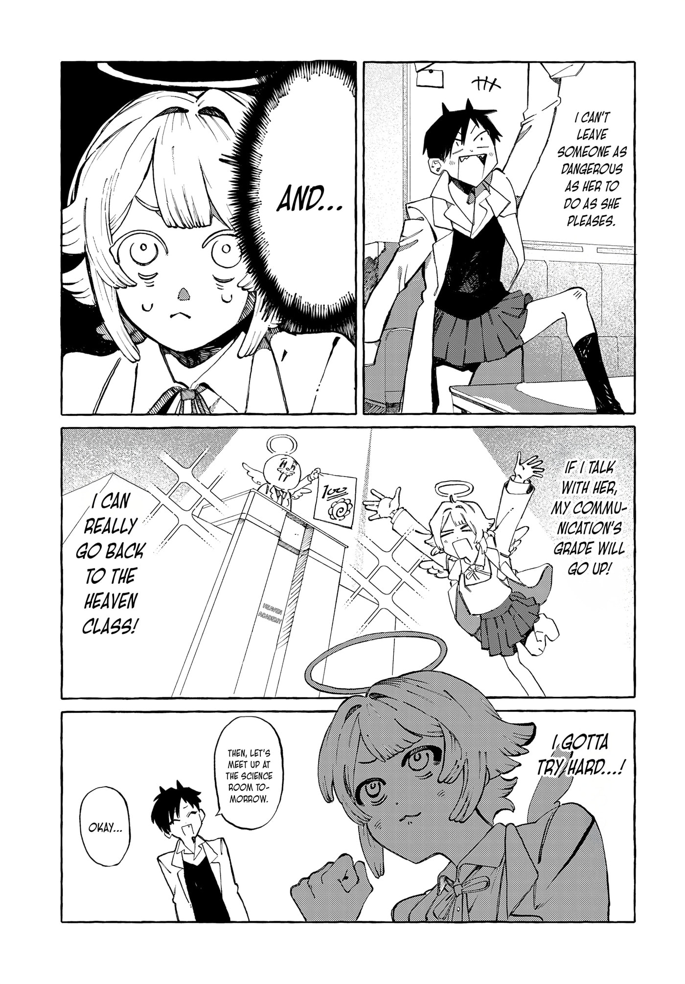 Rakudai Tengoku Chapter 0 page 16 - 