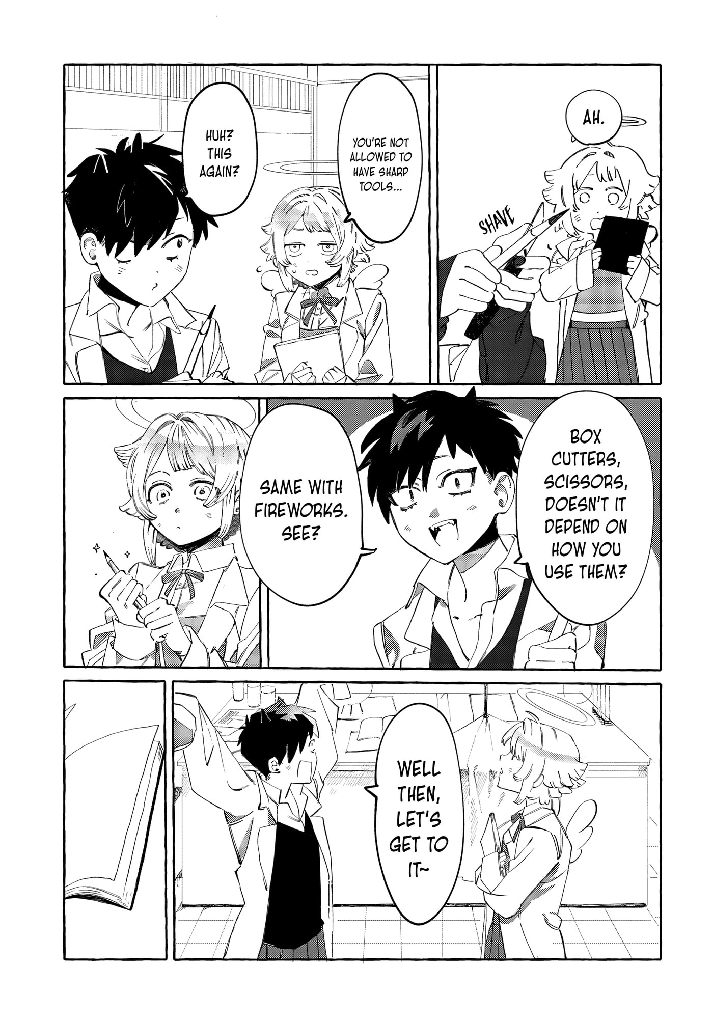 Rakudai Tengoku Chapter 0 page 18 - 