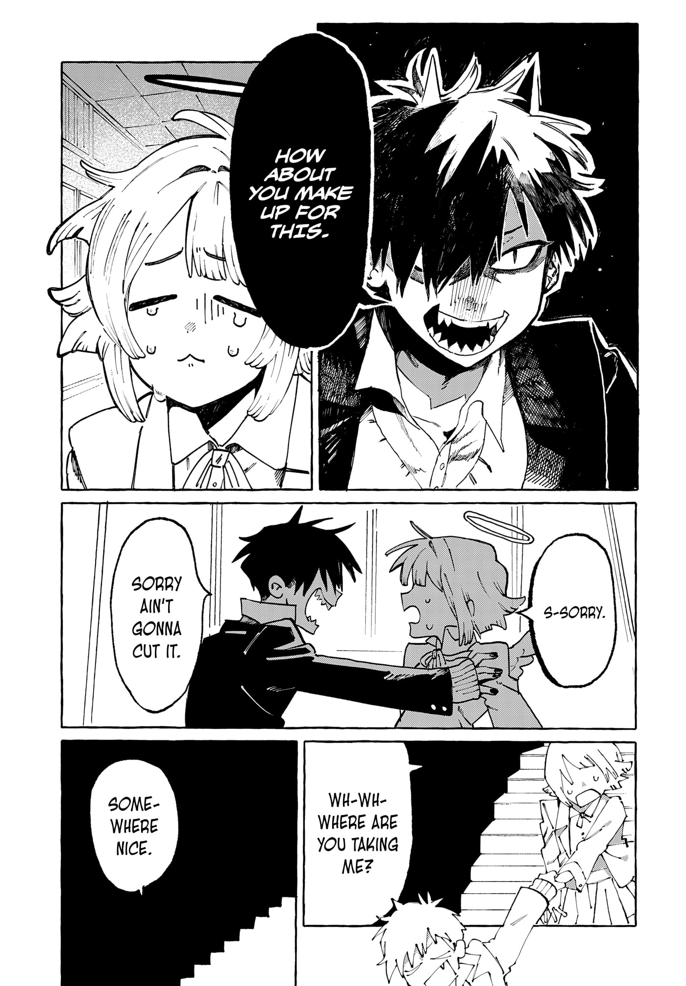 Rakudai Tengoku Chapter 0 page 8 - 