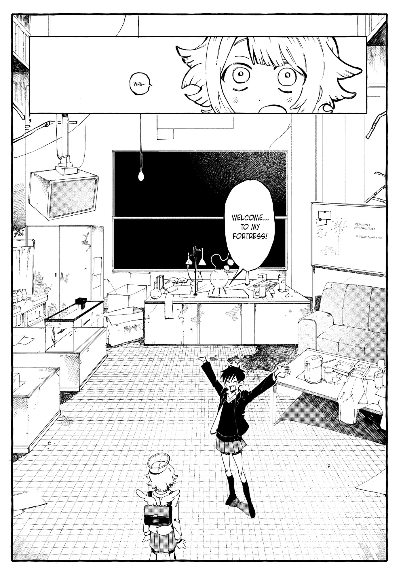 Rakudai Tengoku Chapter 0 page 9 - 