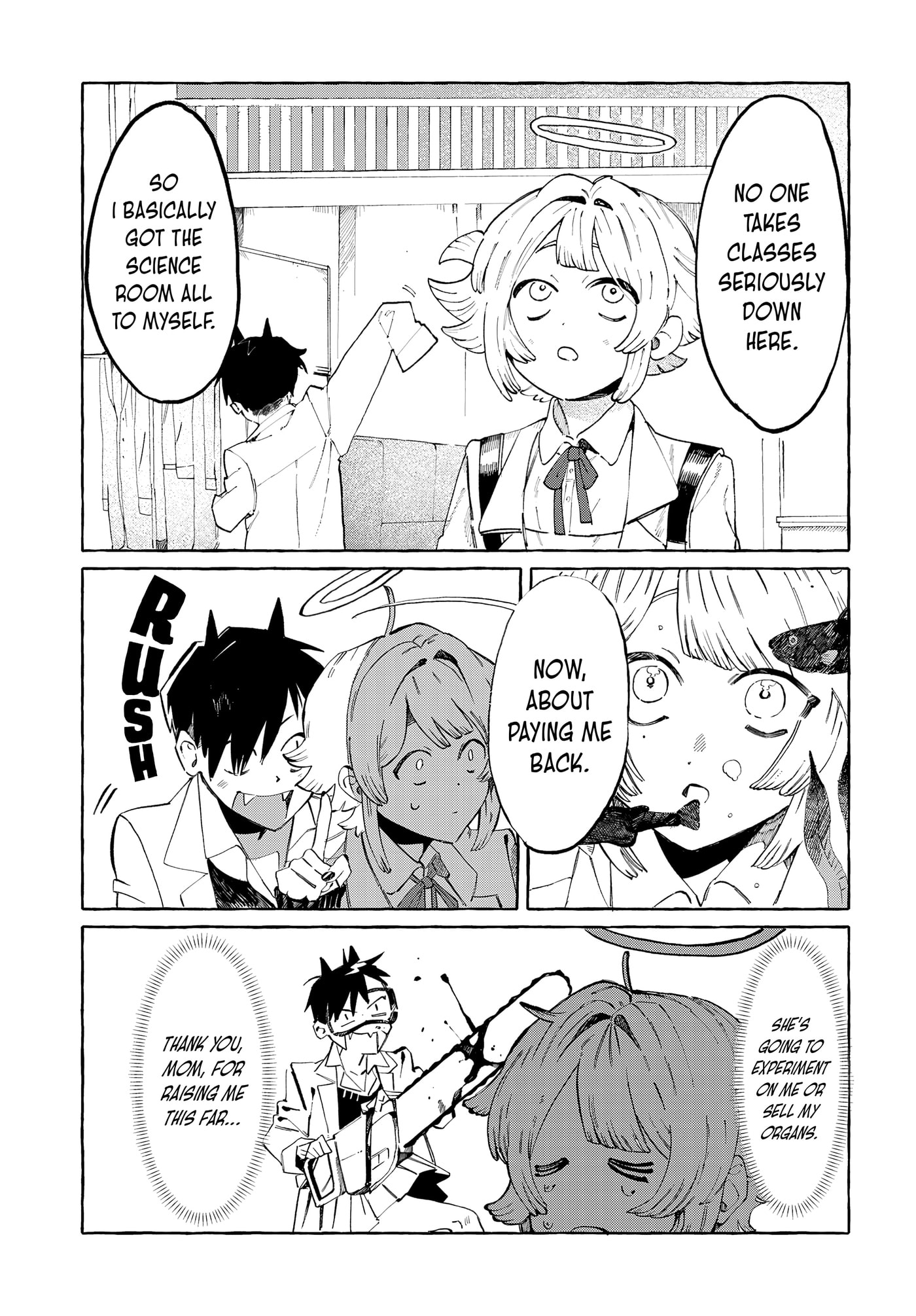 Rakudai Tengoku Chapter 0 page 10 - 