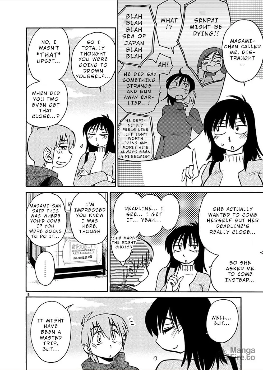 Rakujitsu no Pathos Chapter 77 page 18 - 