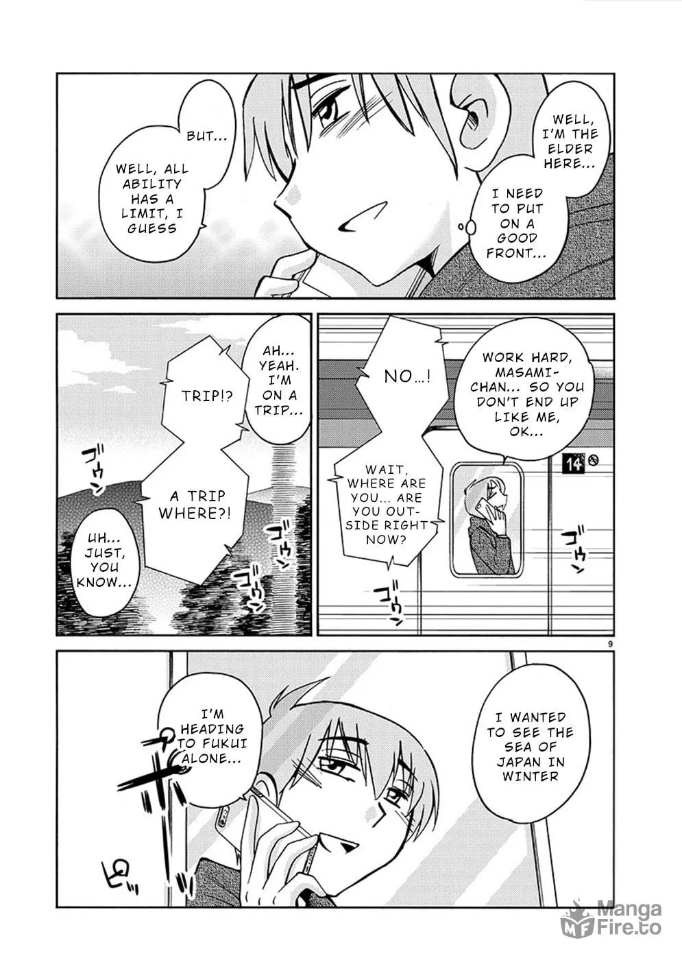 Rakujitsu no Pathos Chapter 77 page 9 - 