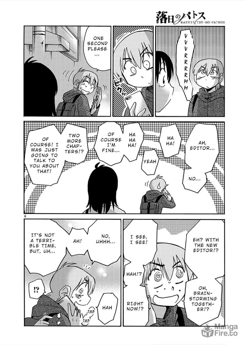 Rakujitsu no Pathos Chapter 80 page 6 - 
