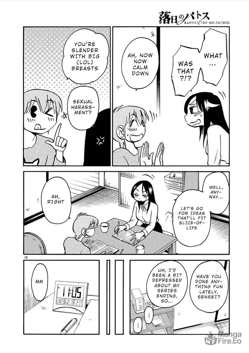 Rakujitsu no Pathos Chapter 82 page 12 - 