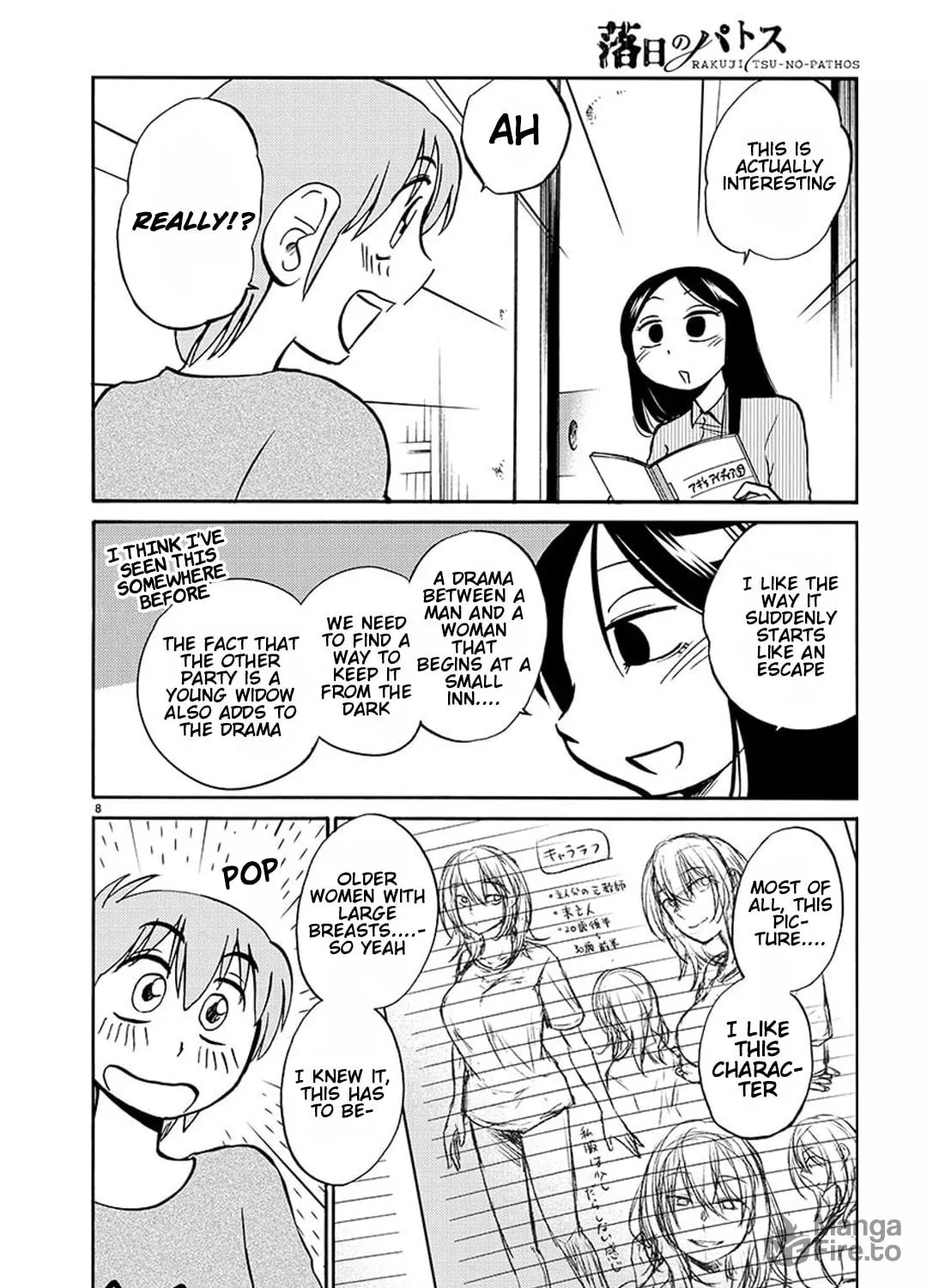 Rakujitsu no Pathos Chapter 83 page 14 - 