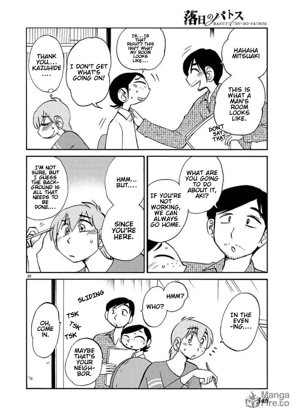 Rakujitsu no Pathos Chapter 87 page 21 - 