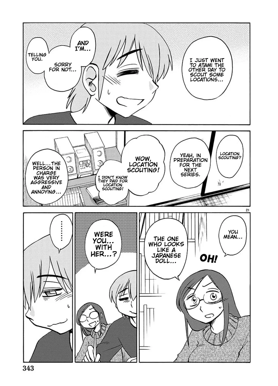 Rakujitsu no Pathos Chapter 99 page 37 - 