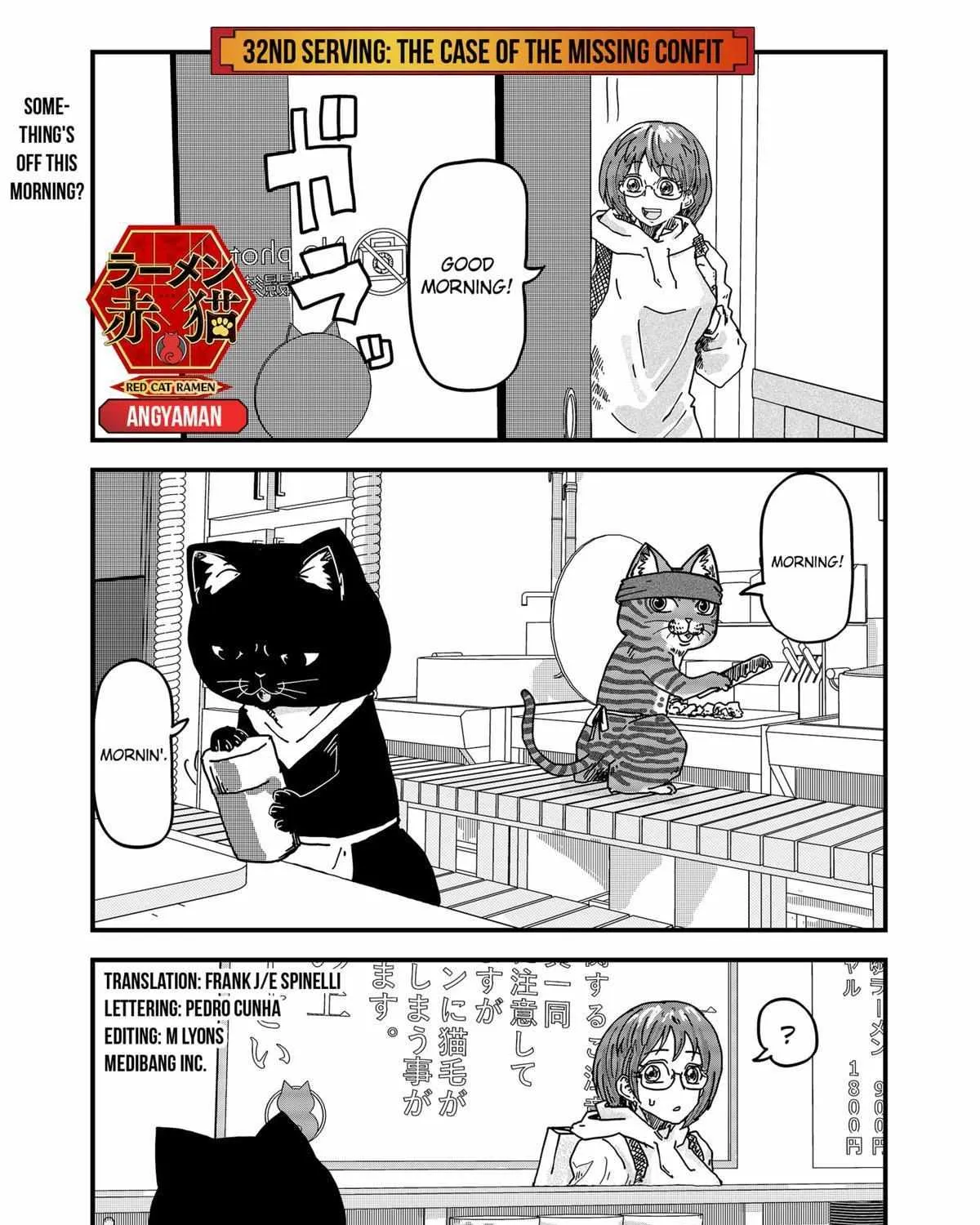 Ramen Aka Neko Chapter 32 page 1 - 