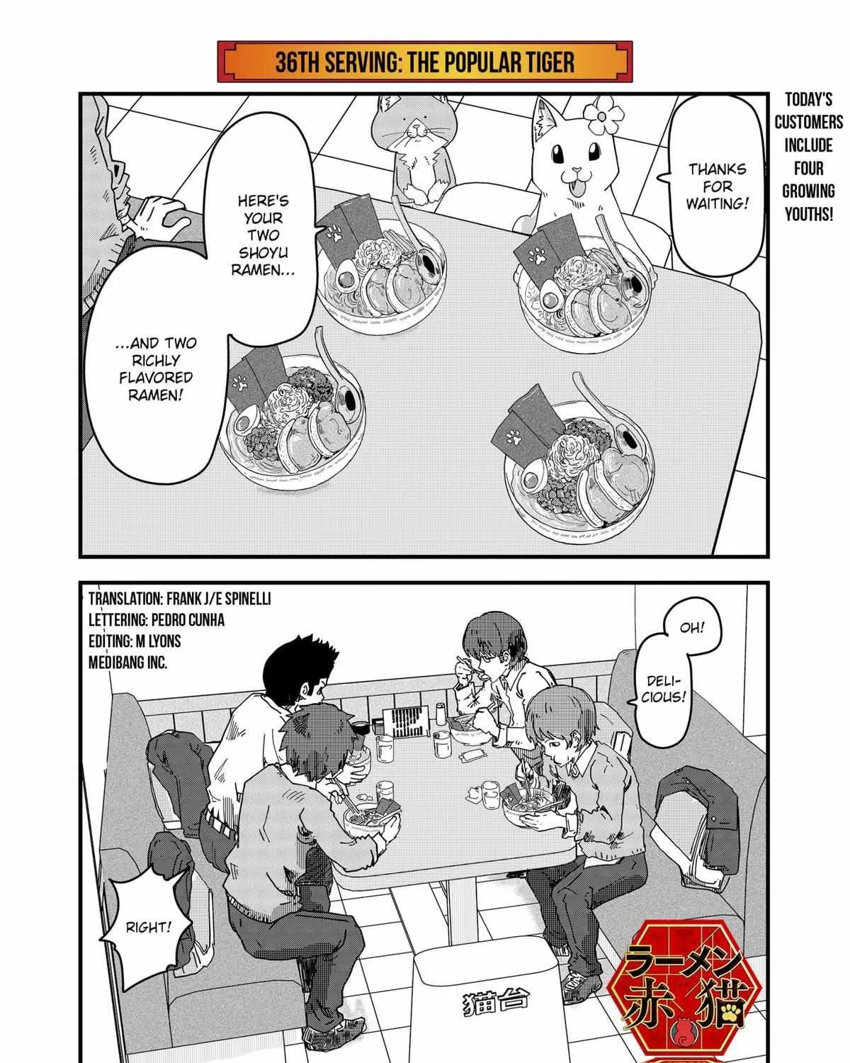 Ramen Aka Neko Chapter 36 page 2 - 