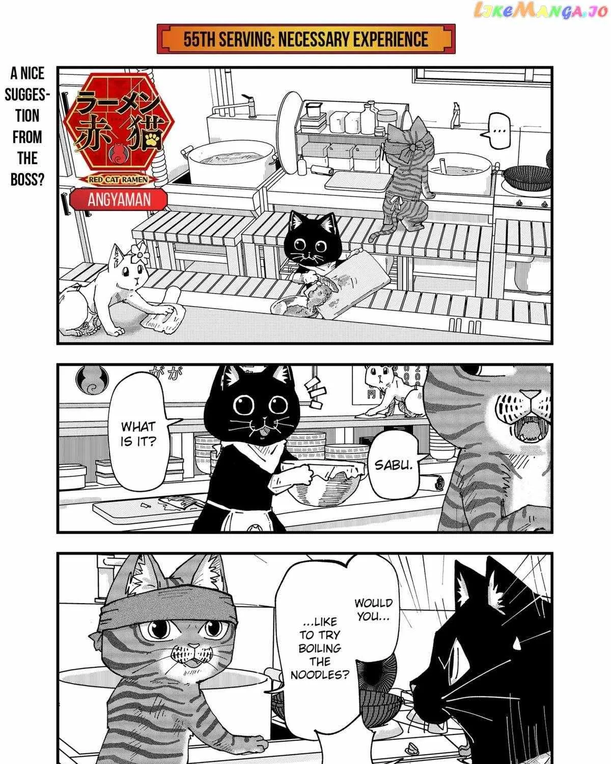 Ramen Aka Neko Chapter 55 page 1 - 