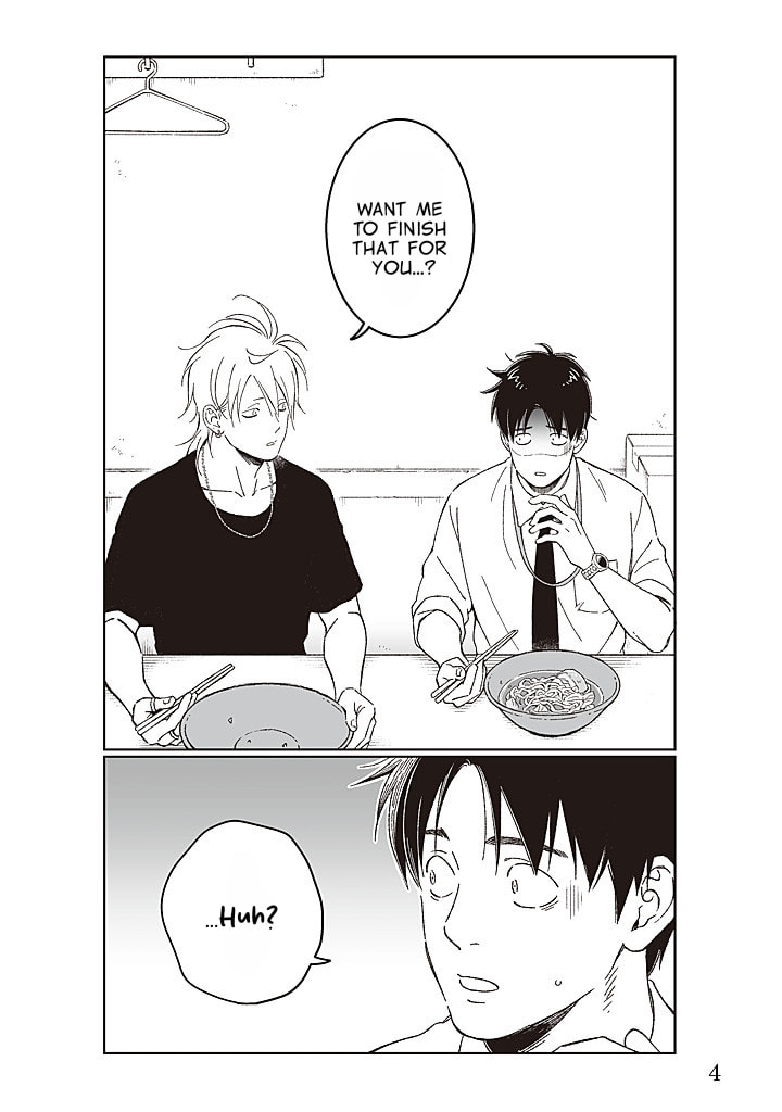 Ramen-ya ni Narabu Onii-san Tachi o BL ni Shitai Hanashi Chapter 0 page 6 - 