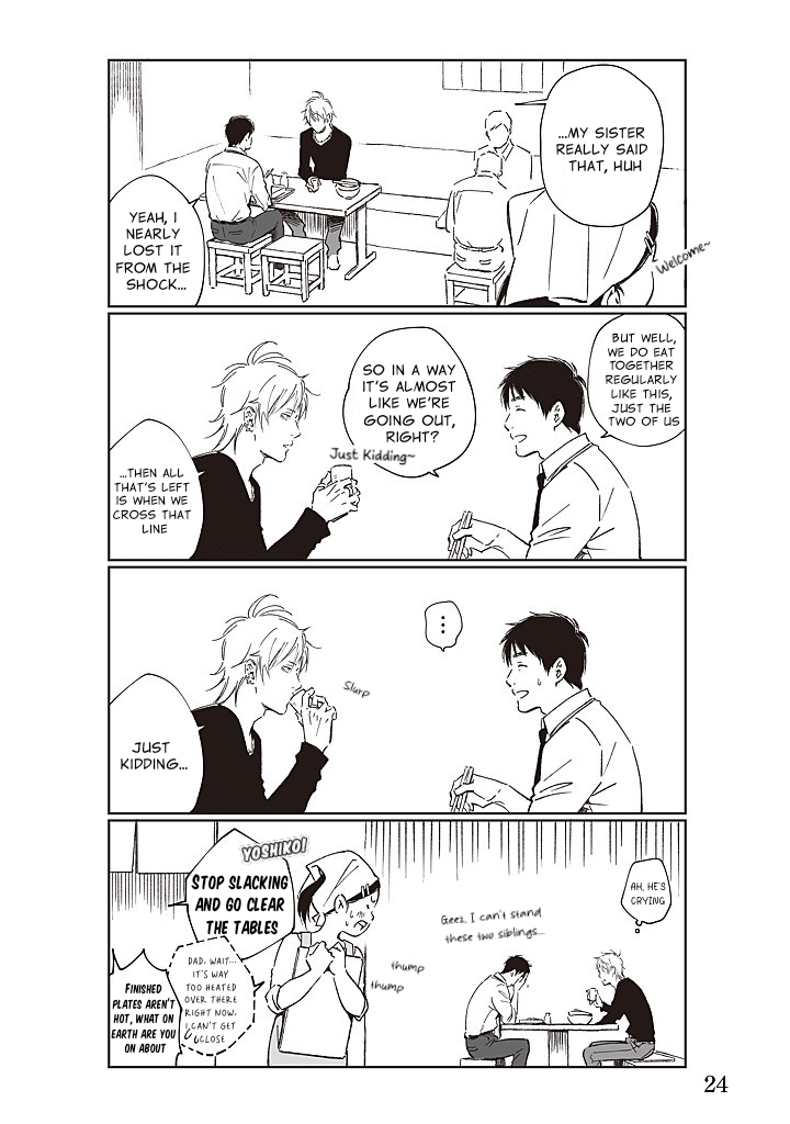 Ramen-ya ni Narabu Onii-san Tachi o BL ni Shitai Hanashi Chapter 5 page 5 - 
