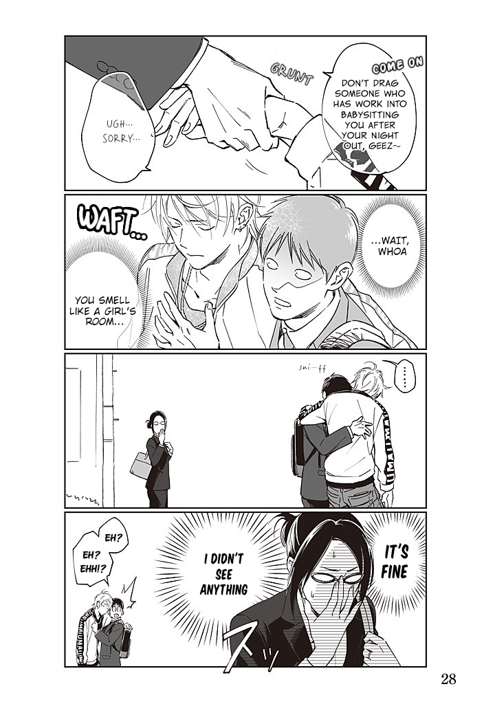 Ramen-ya ni Narabu Onii-san Tachi o BL ni Shitai Hanashi Chapter 6 page 4 - 