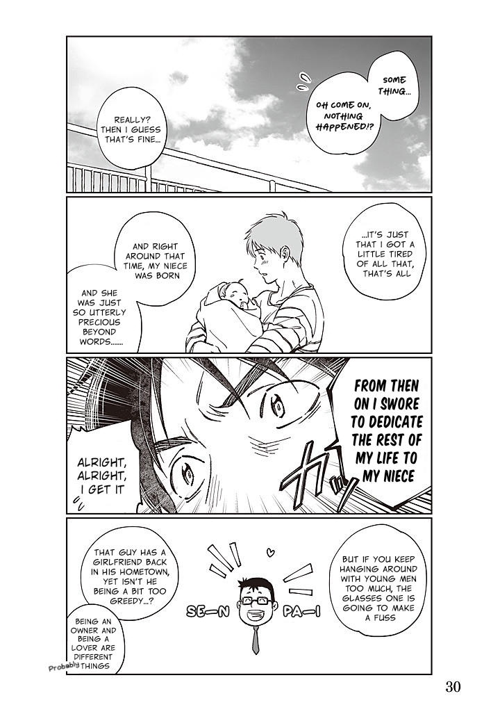 Ramen-ya ni Narabu Onii-san Tachi o BL ni Shitai Hanashi Chapter 6 page 6 - 