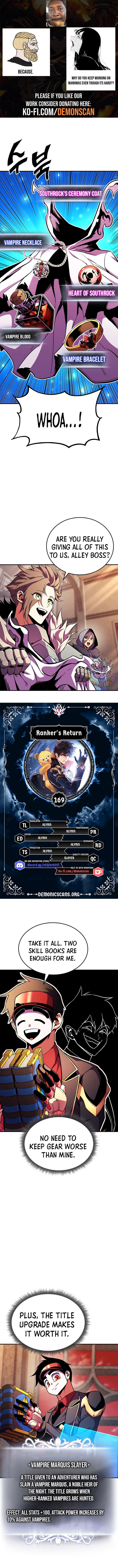 Ranker’s Return (2021) Chapter 169 page 1 - 