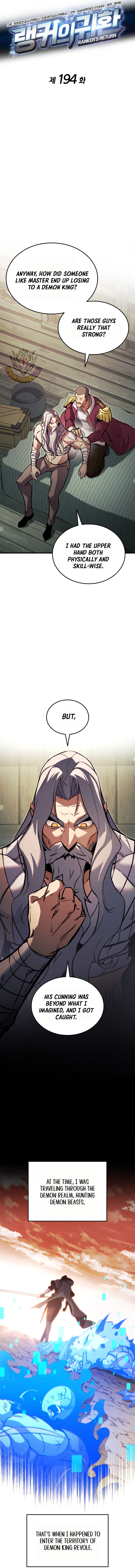 Ranker’s Return (2021) Chapter 194 page 3 - 