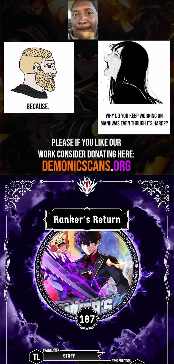 Ranker’S Return Chapter 187 page 1 - 