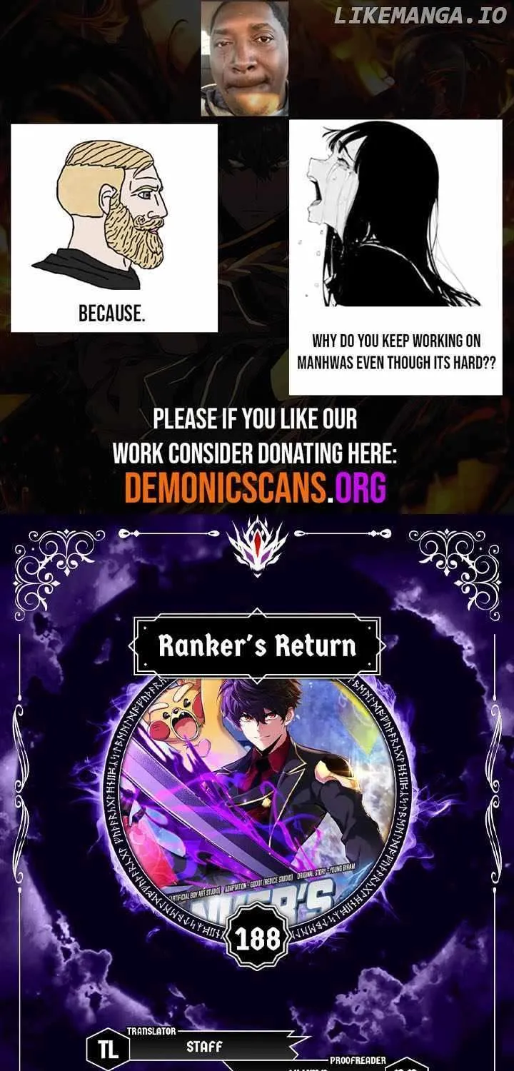Ranker’S Return Chapter 188 page 1 - 