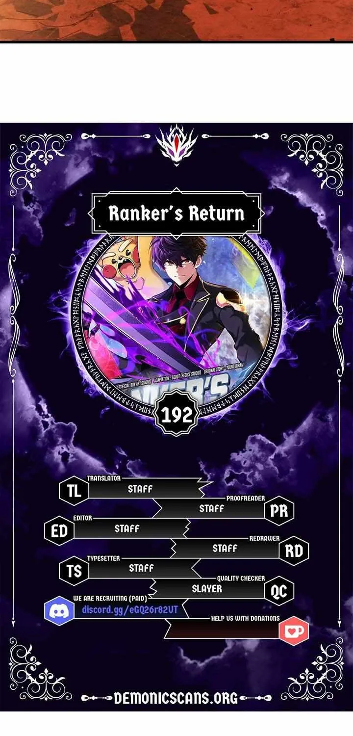 Ranker’S Return Chapter 192 page 4 - 