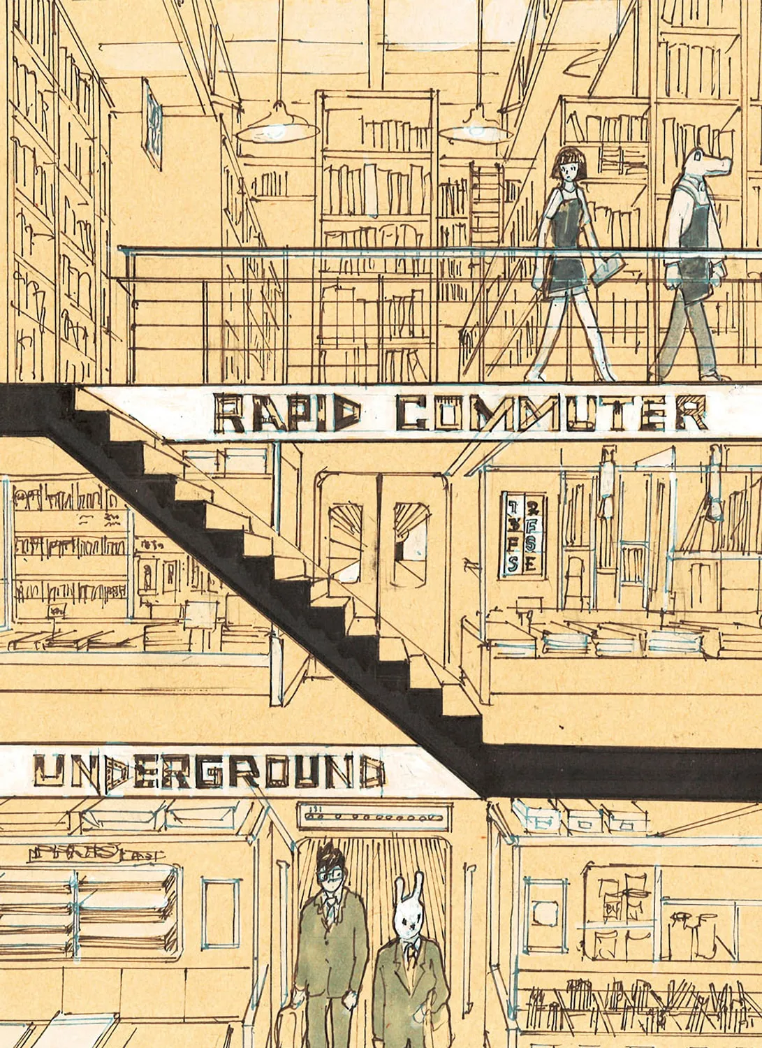 RAPID COMMUTER UNDERGROUND Chapter 19 page 1 - 