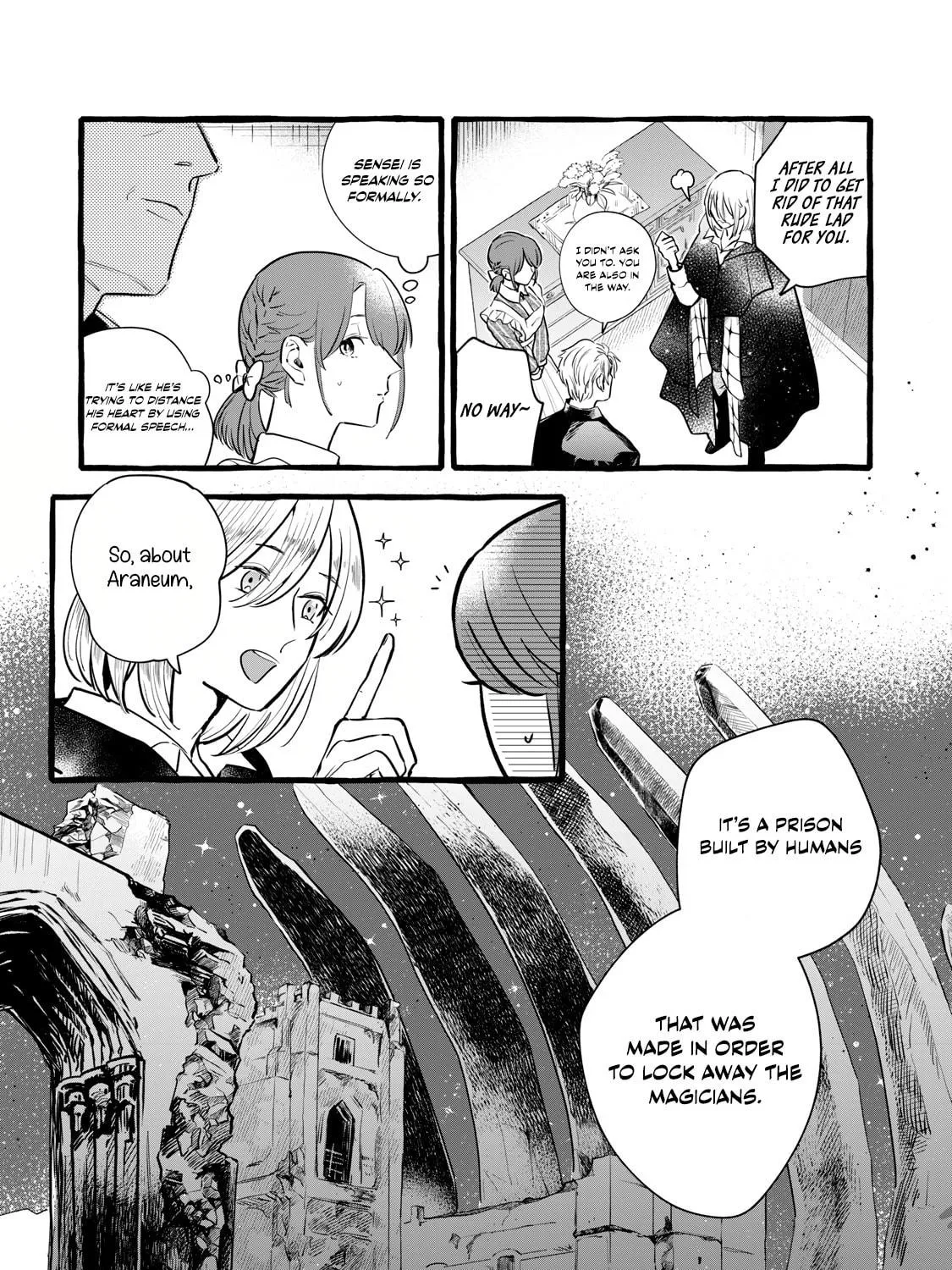 Re-employment Life With An Unsociable Untalkative Magician Chapter 13 page 10 - 