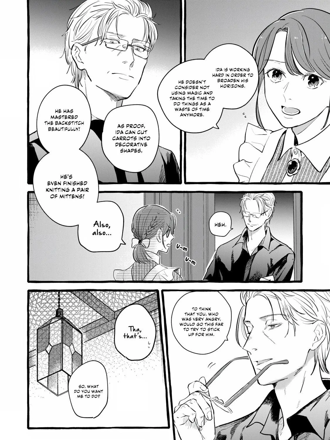 Re-employment Life With An Unsociable Untalkative Magician Chapter 15 page 28 - 