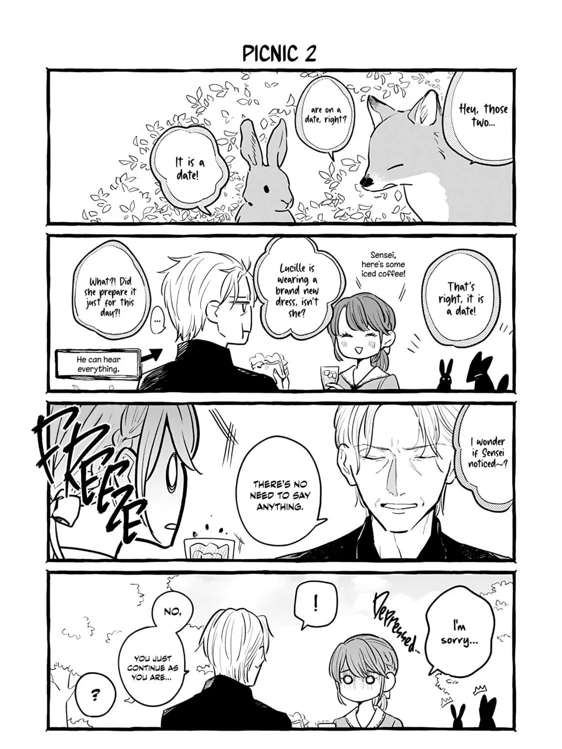 Re-employment Life With An Unsociable Untalkative Magician Chapter 20.1 page 4 - 