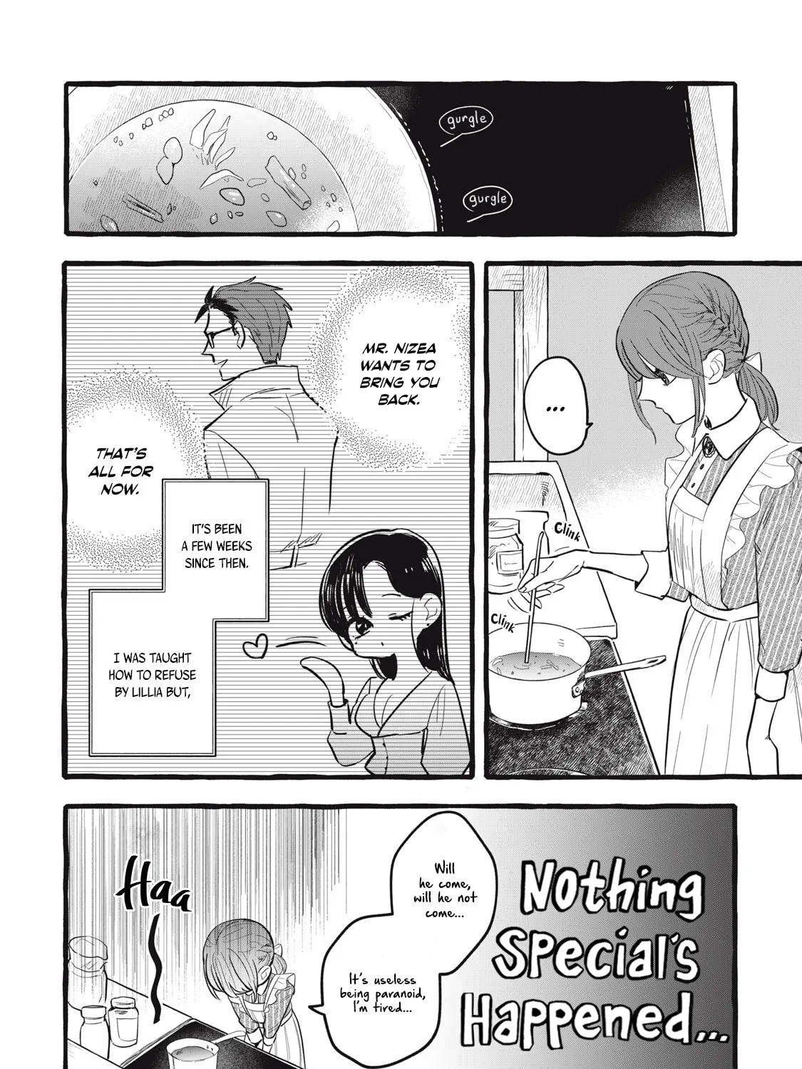 Re-employment Life With An Unsociable Untalkative Magician Chapter 5 page 3 - 