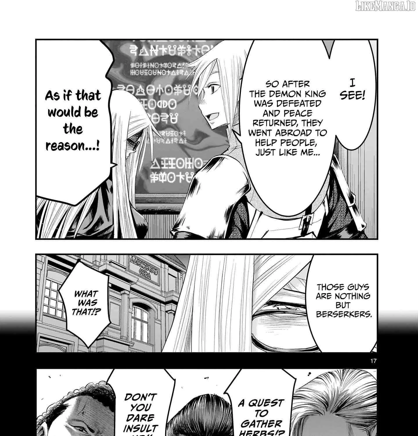 Re-employment of the former strongest and bravest Chapter 21 page 34 - 