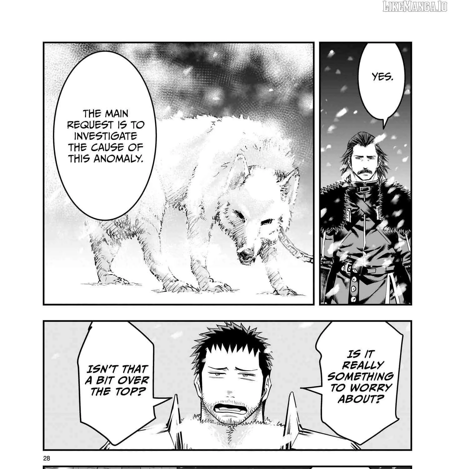 Re-employment of the former strongest and bravest Chapter 22 page 57 - 