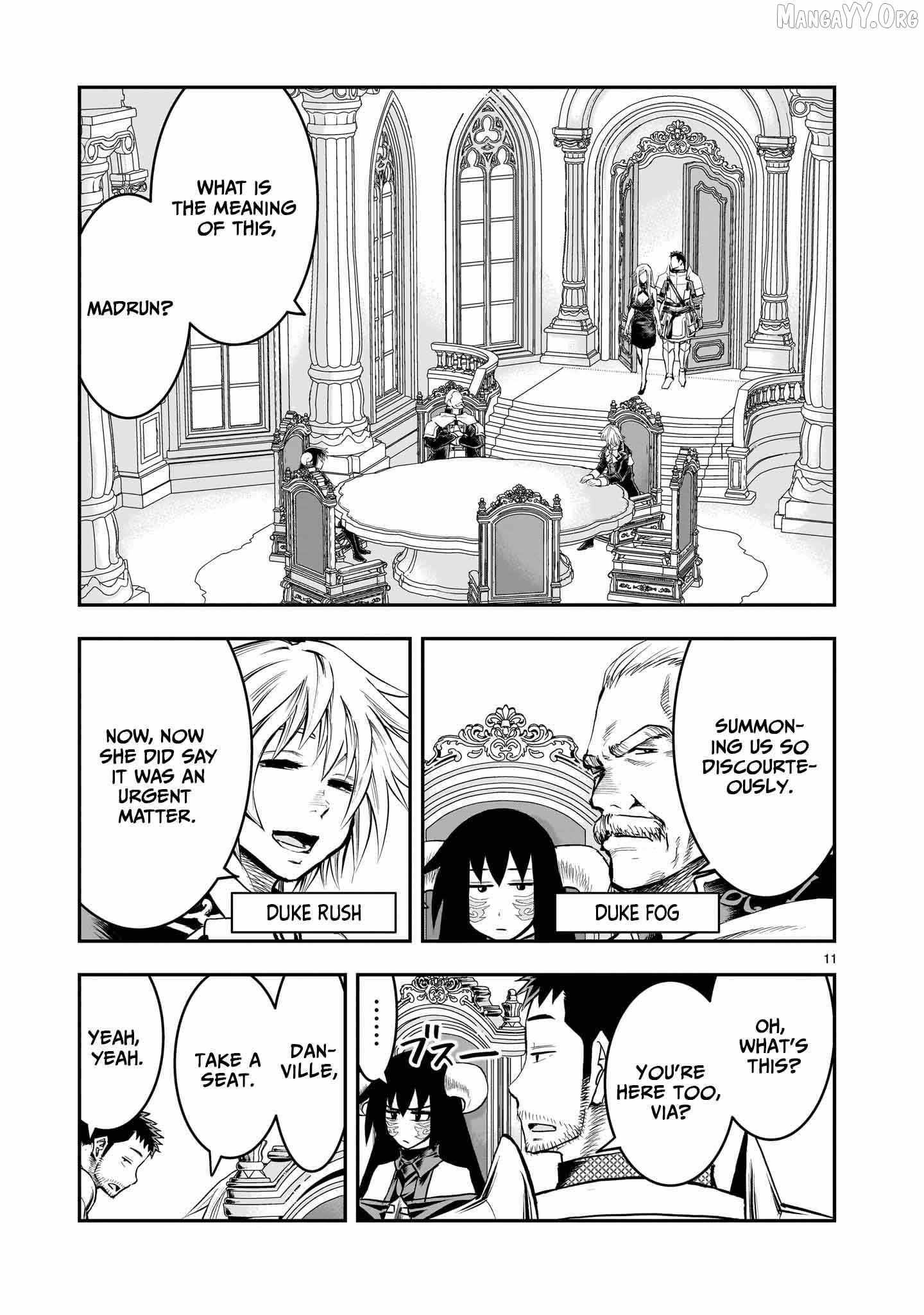 Re-employment of the former strongest and bravest Chapter 32 page 12 - 