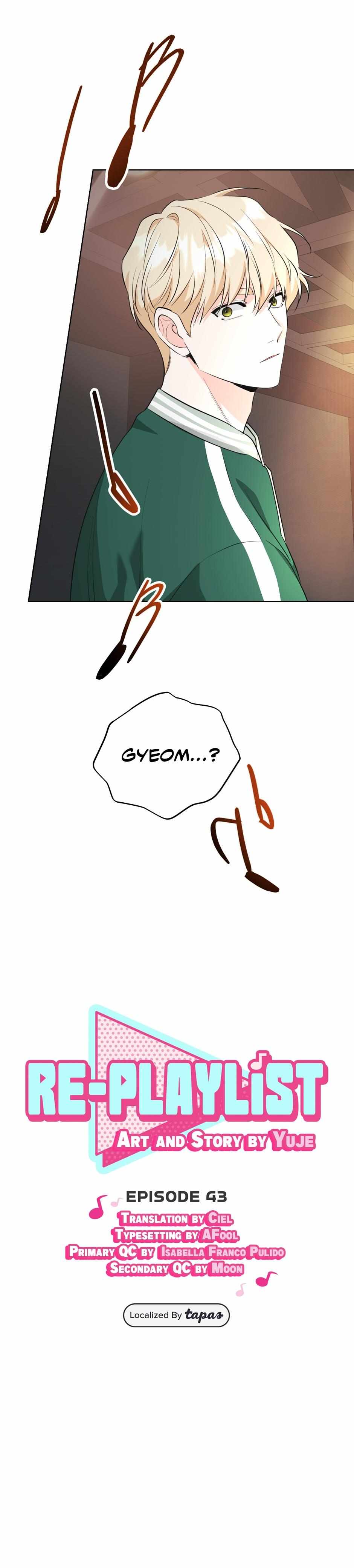 Re-Playlist Chapter 43 page 20 - 