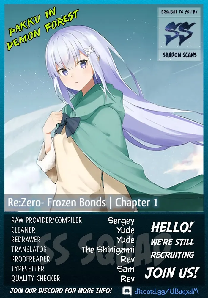 Re:Zero kara Hajimeru Isekai Seikatsu: Hyouketsu no Kizuna Chapter 1 page 1 - 