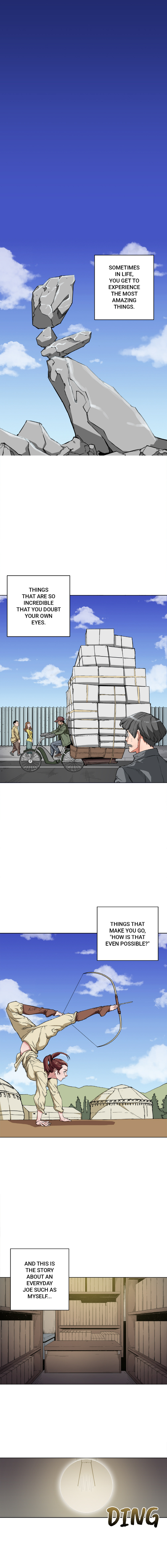 Read to Level Up Chapter 1 page 1 - 